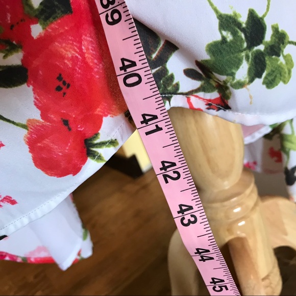 Floral spring dress with long sleeves - Picture 7 of 8